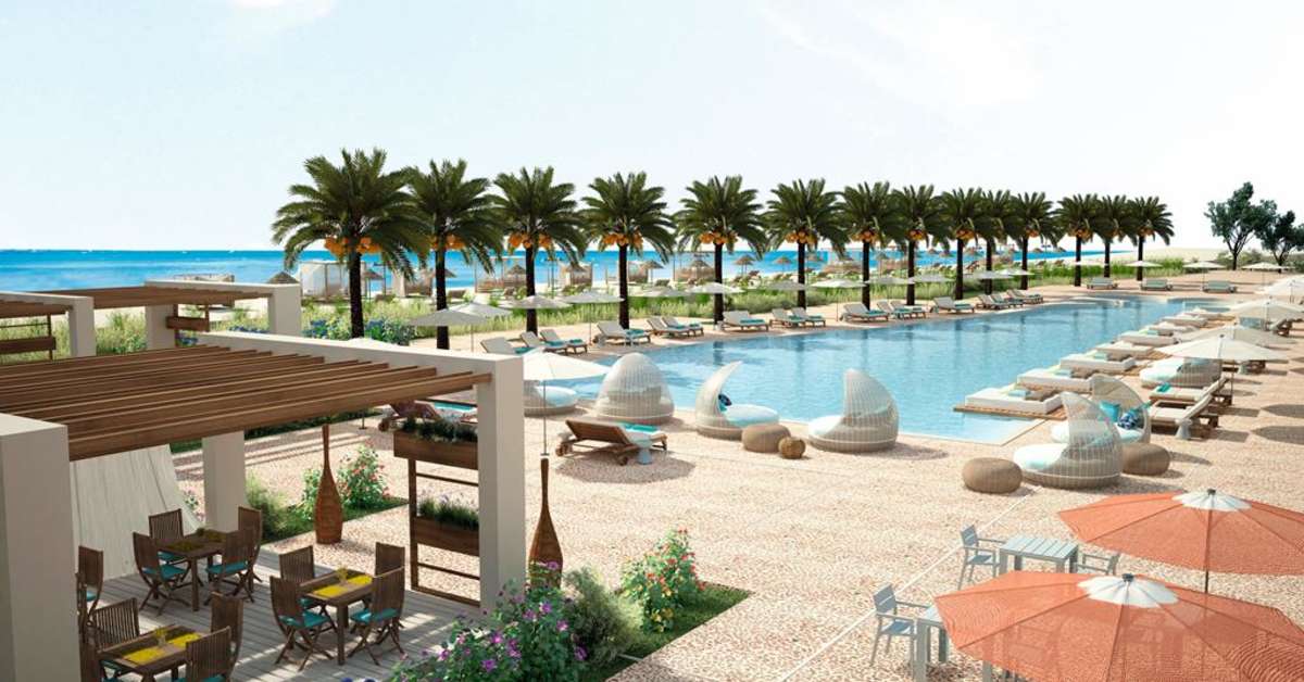 Een foto van het zwembad bij TUI Blue Lagoon Palace