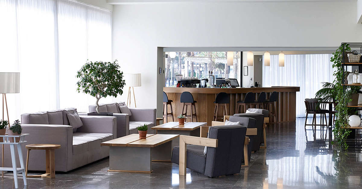 Een foto van het interieur van Hotel Cactus