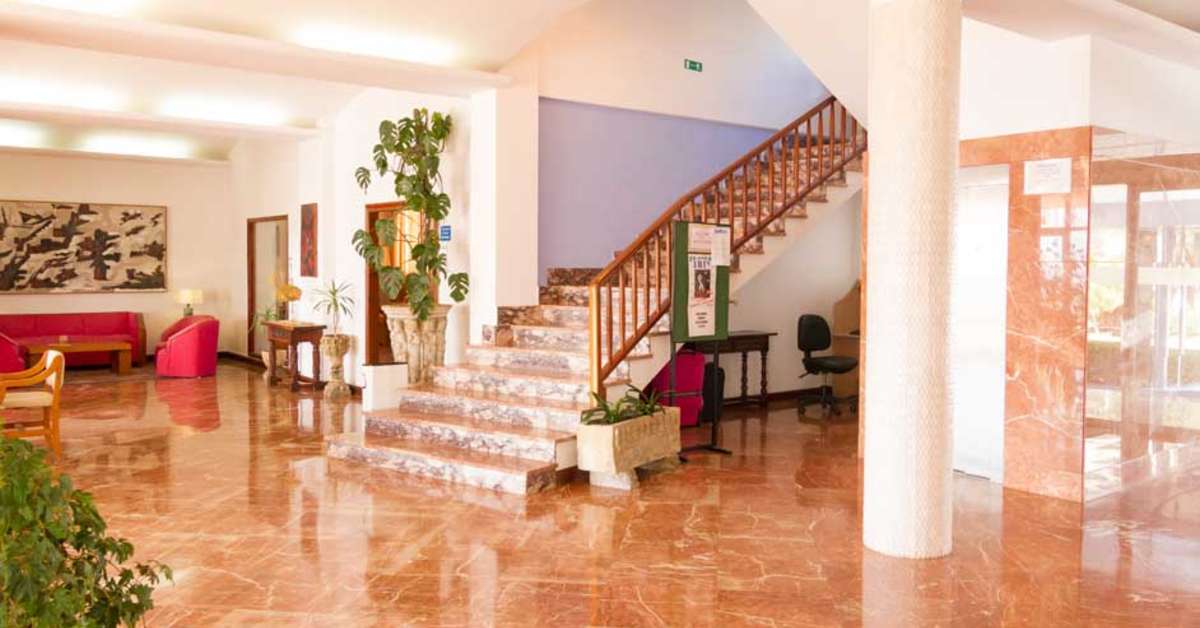 Ein Foto vom Innenbereich im Hotel Riomar