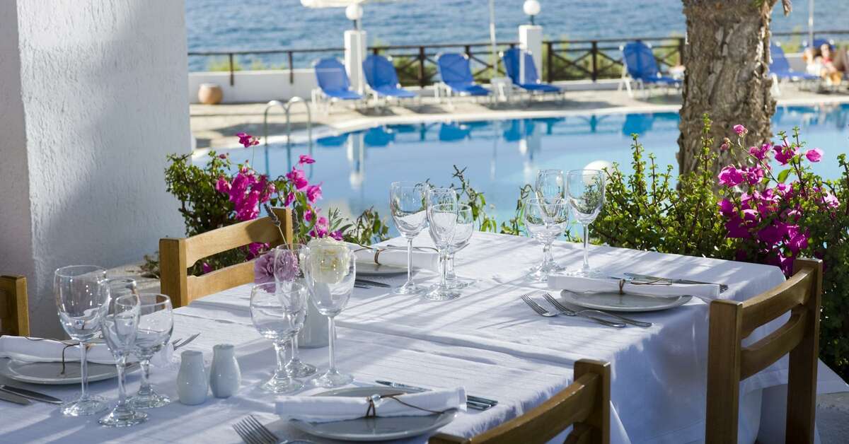 Een foto van de faciliteiten bij Maritimo Beach Hotel