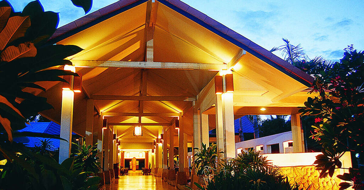Een foto van het strand bij Sunshine Garden Resort