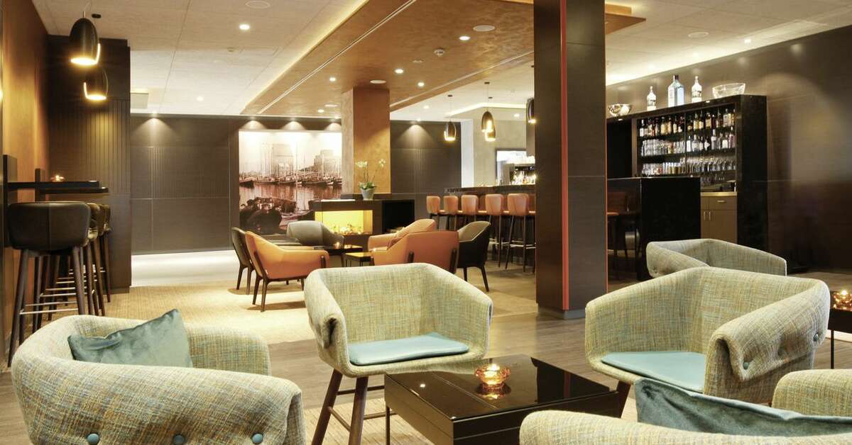 Ein Foto vom Innenbereich im Hafenhotel Meereszeiten