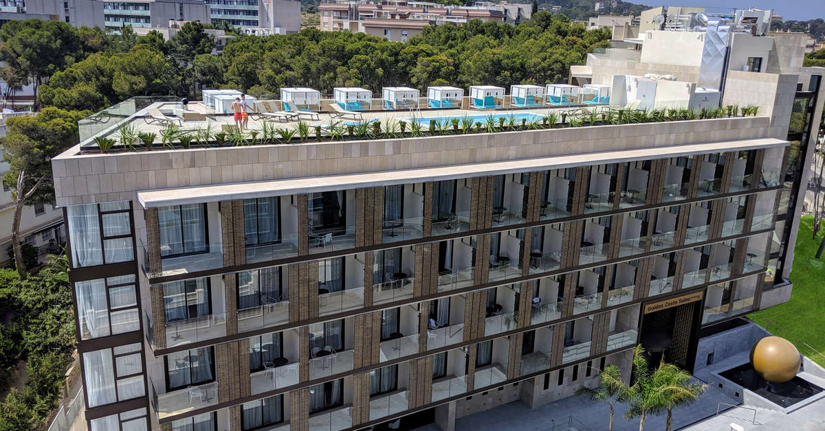 Ein Foto von der Außenansicht des Golden Costa Salou Adults Only