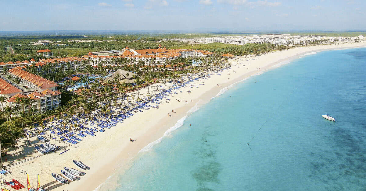 Een foto van het strand bij Occidental Caribe