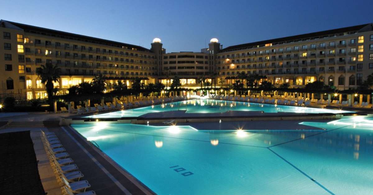 Ein Foto vom Pool im Hotel Kaya Belek