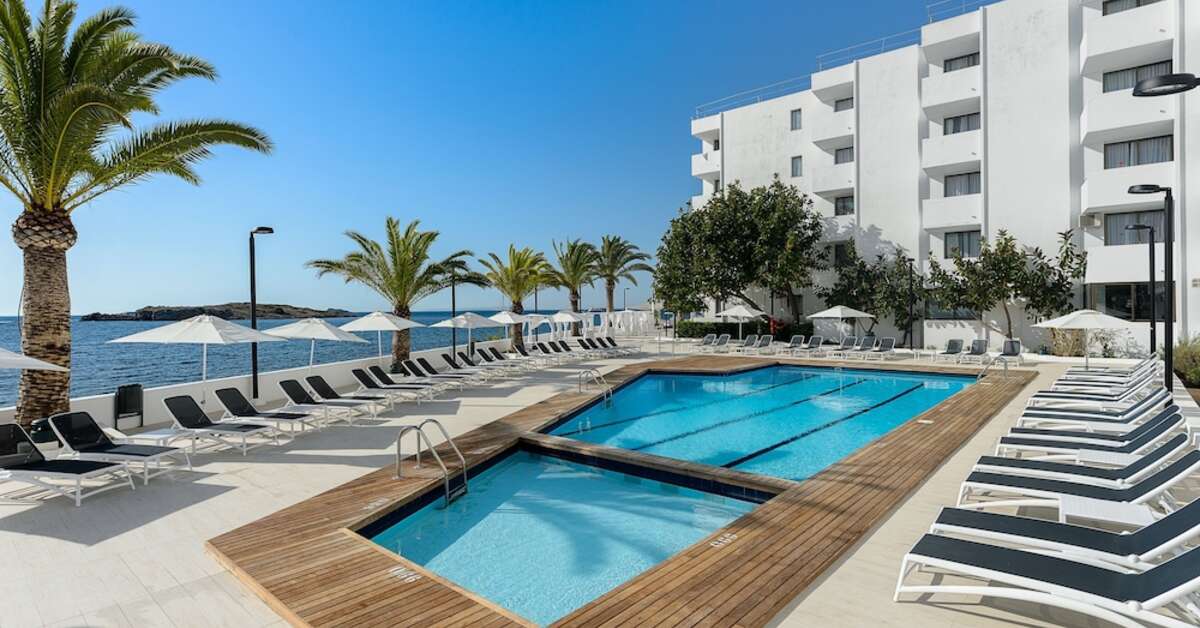 Een foto van het zwembad bij Aparthotel Vibra Jabeque Soul