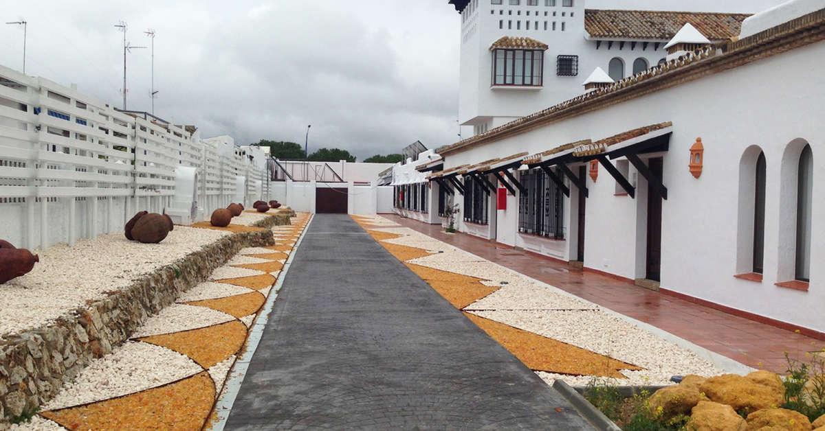 Een foto van de buitenkant van Blue Sea El Cortijo