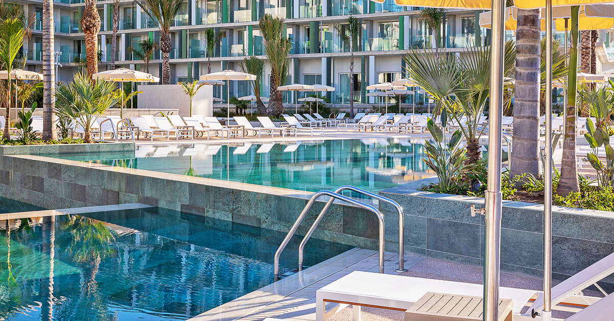 Een foto van het zwembad bij Atzavara Hotel & Spa