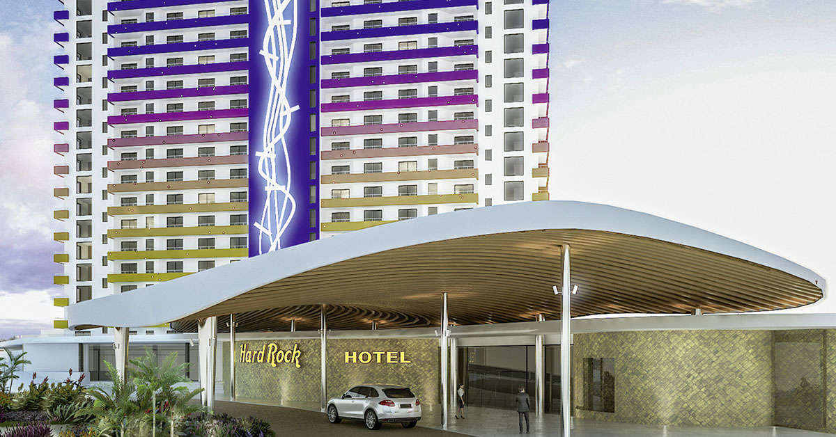 Een foto van de buitenkant van Hard Rock Hotel Tenerife