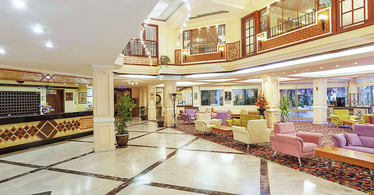 Een foto van het interieur van Bieno Venus Hotel