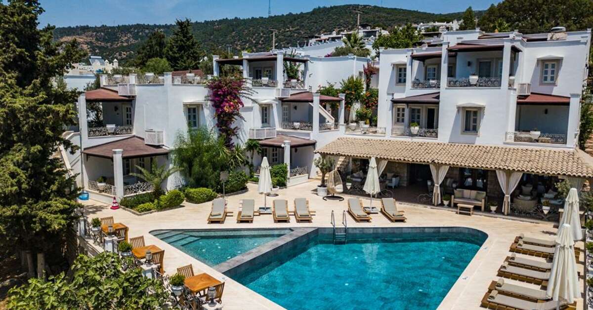 Een foto van een overzicht van Manzara Boutique Hotel