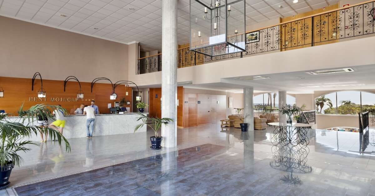Een foto van het interieur van Best Mojacar