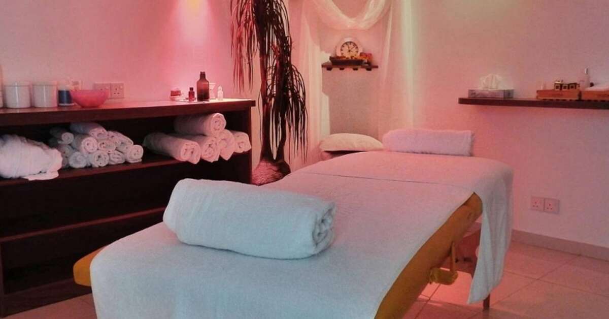 Een foto van de faciliteiten bij Grecian Sands Hotel