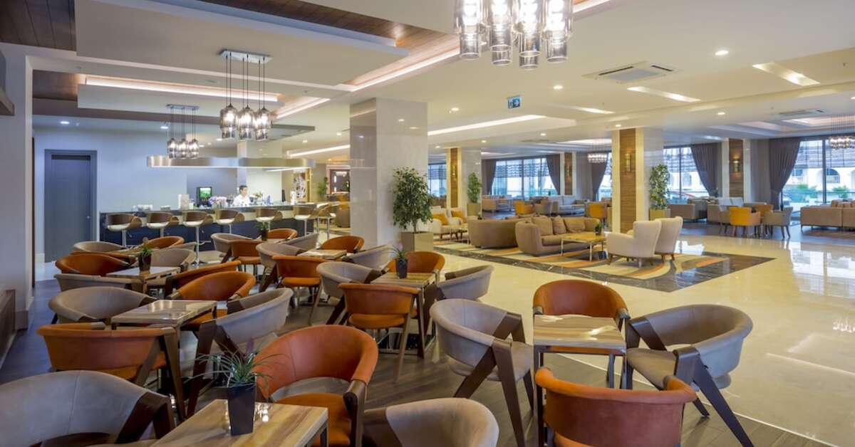Ein Foto vom Innenbereich im Side Sunport Hotel & Spa