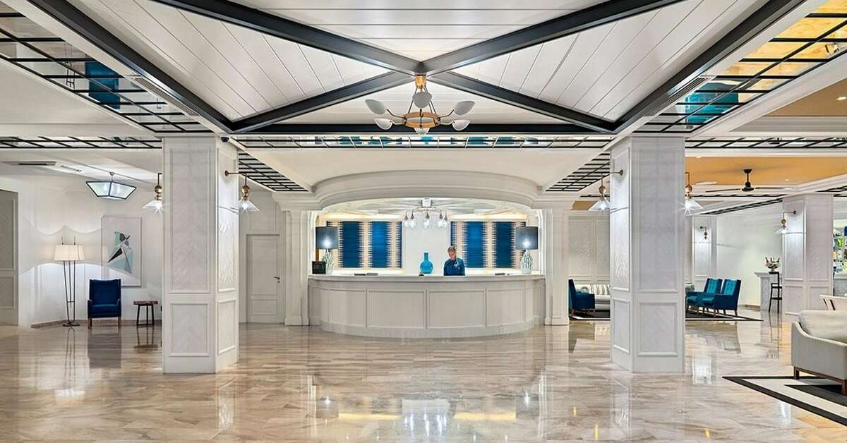 Een foto van het interieur van H10 Delfin