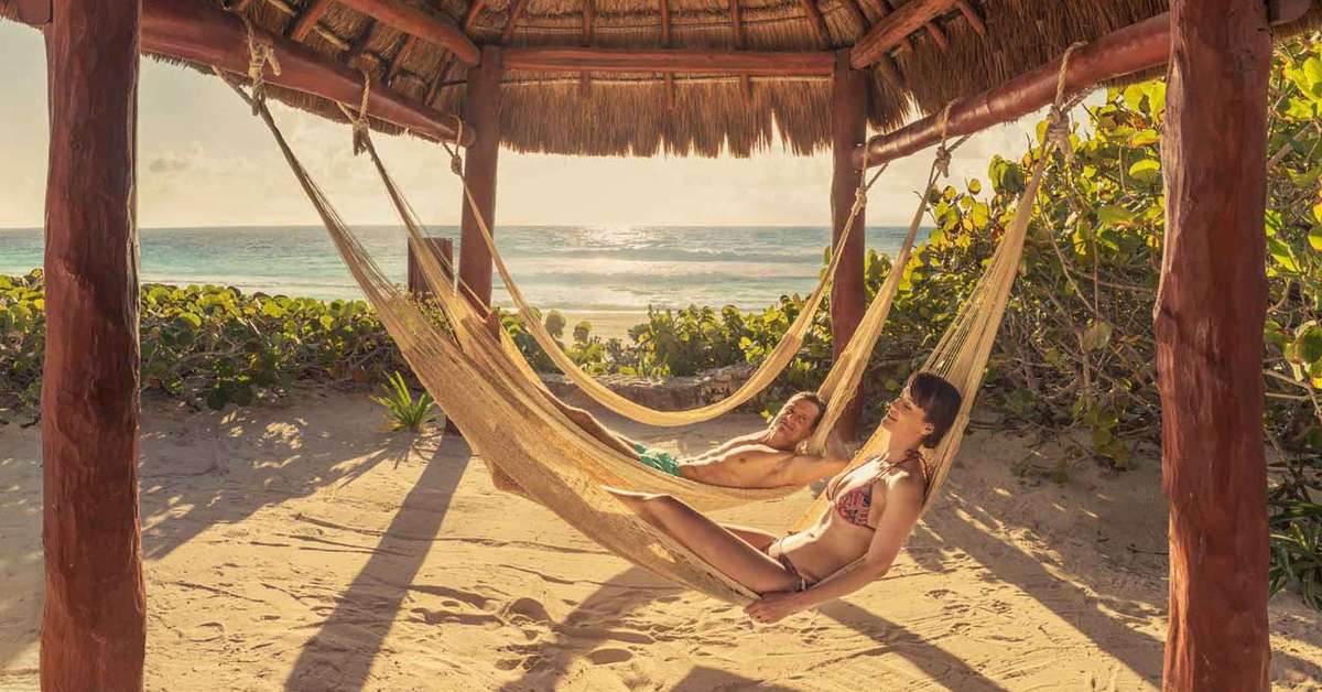 Een foto van het strand bij Park Royal Cancun All Inclusive