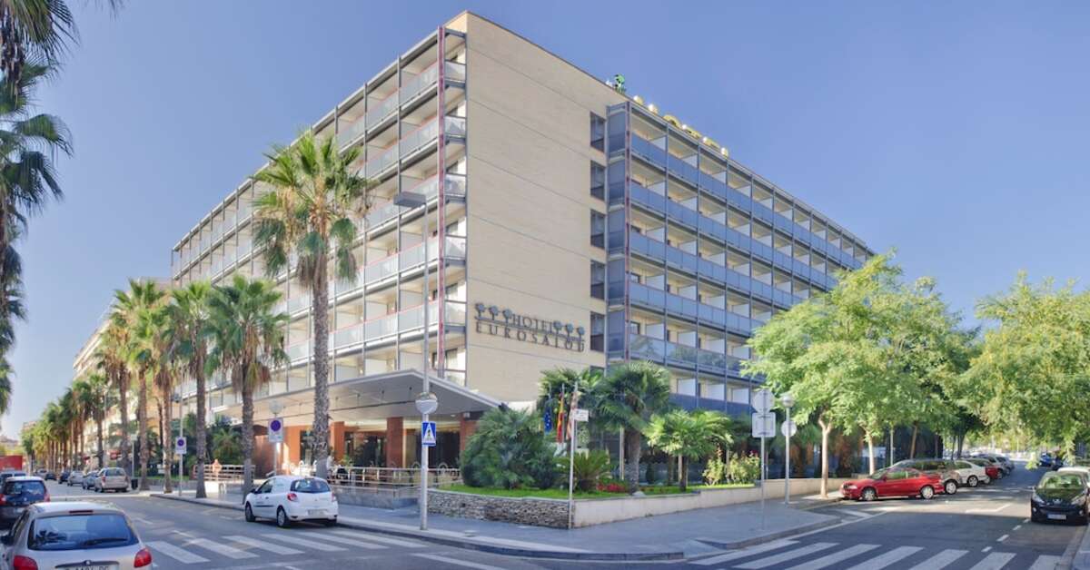 Een foto van de buitenkant van Eurosalou Hotel & Spa