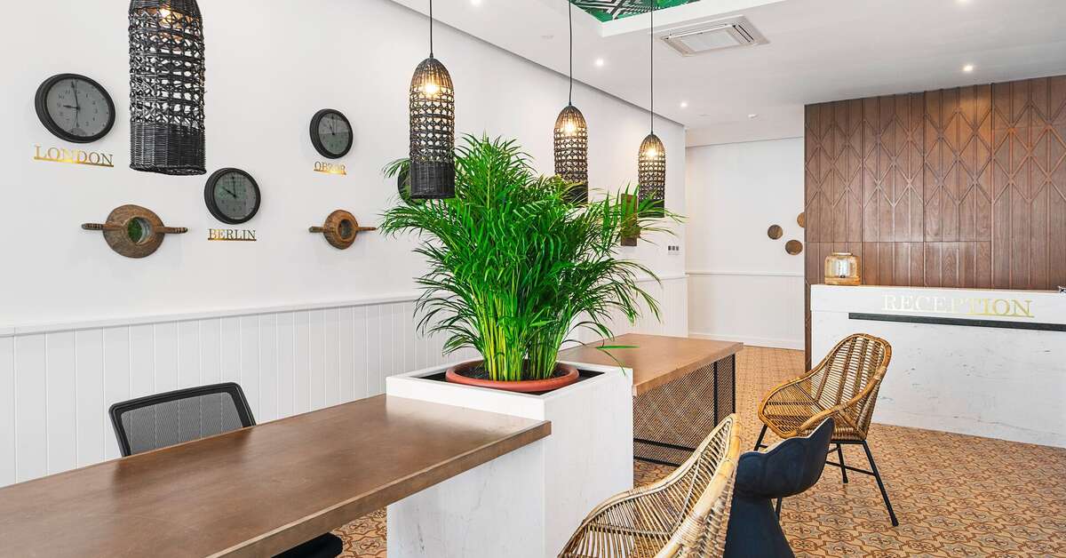 Een foto van het interieur van Sunrise Blue Magic Resort