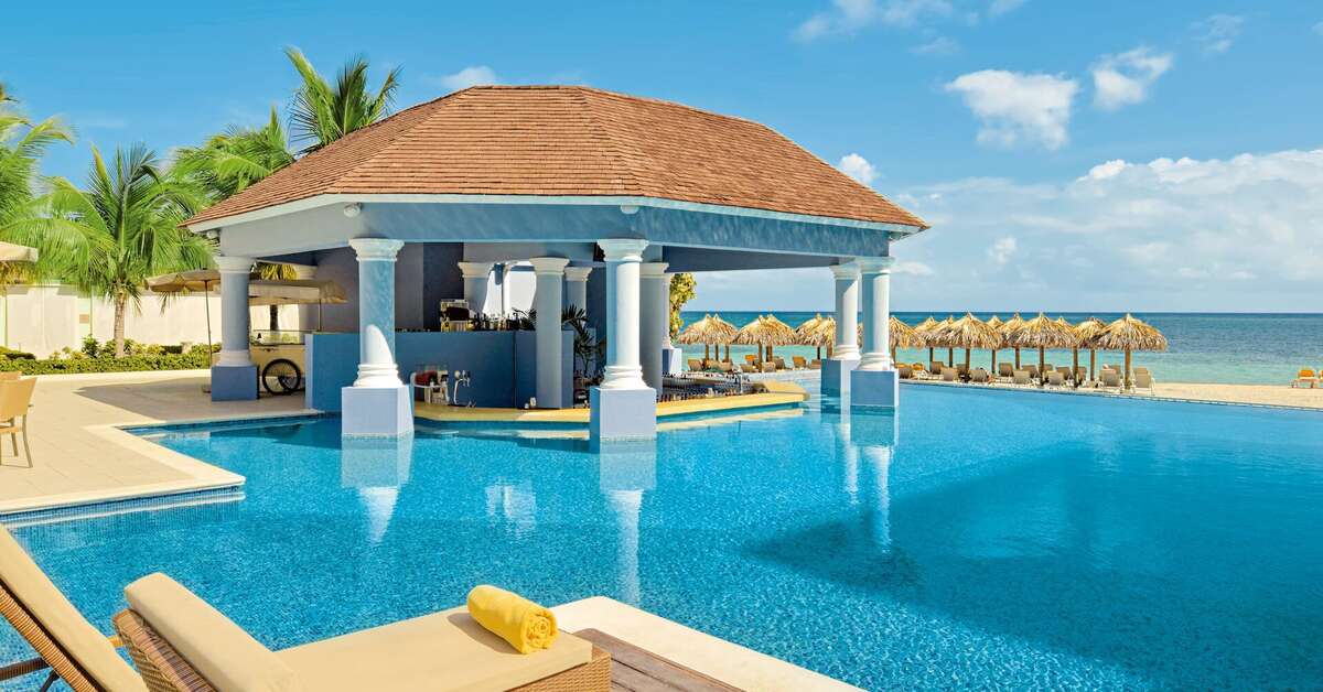 Een foto van een overzicht van Joia Rose Hall by Iberostar