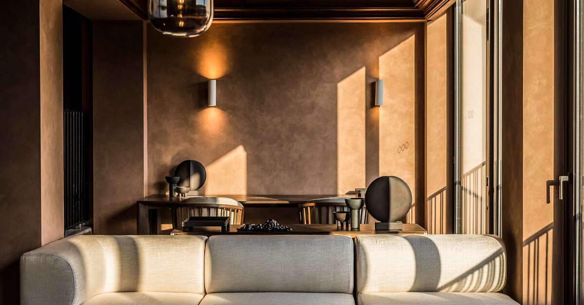 Een foto van het interieur van Domes of Corfu