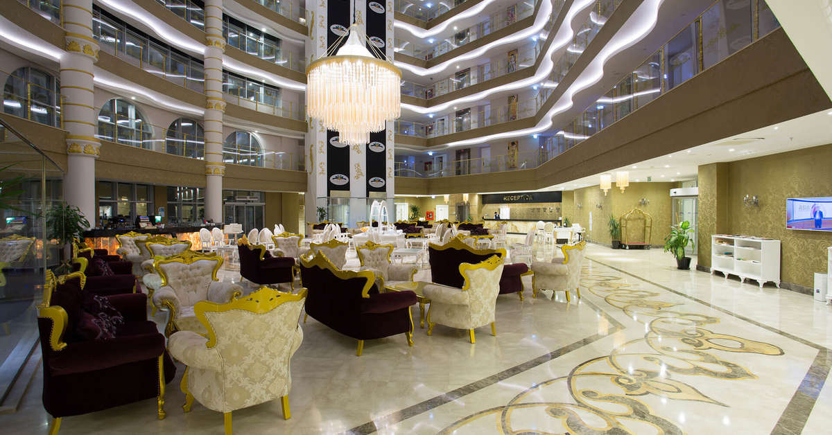 Een foto van het interieur van Water Side Resort & Spa