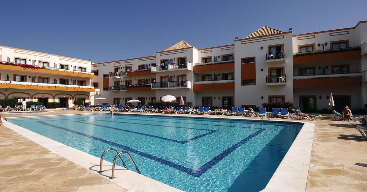 Een foto van het zwembad bij Vila Gale Tavira