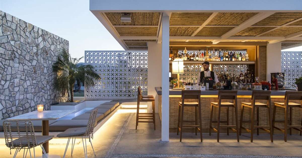 Een foto van de faciliteiten bij Kouros Exclusive Hotel