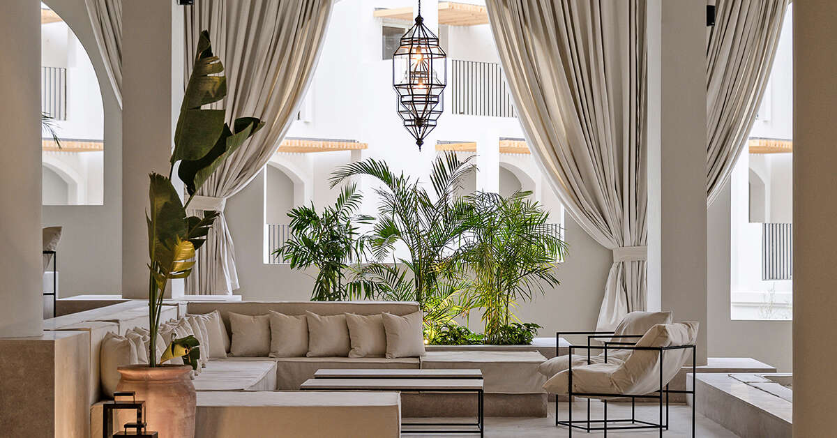 Een foto van het interieur van Serry Beach Resort