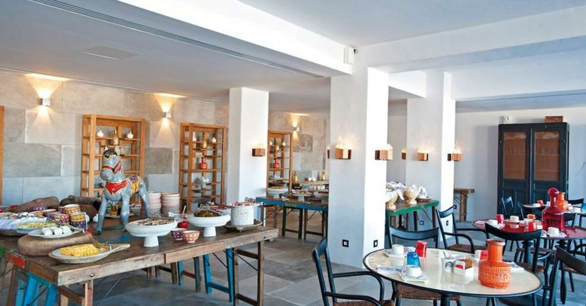 Een foto van de faciliteiten bij Myconian Avaton Resort