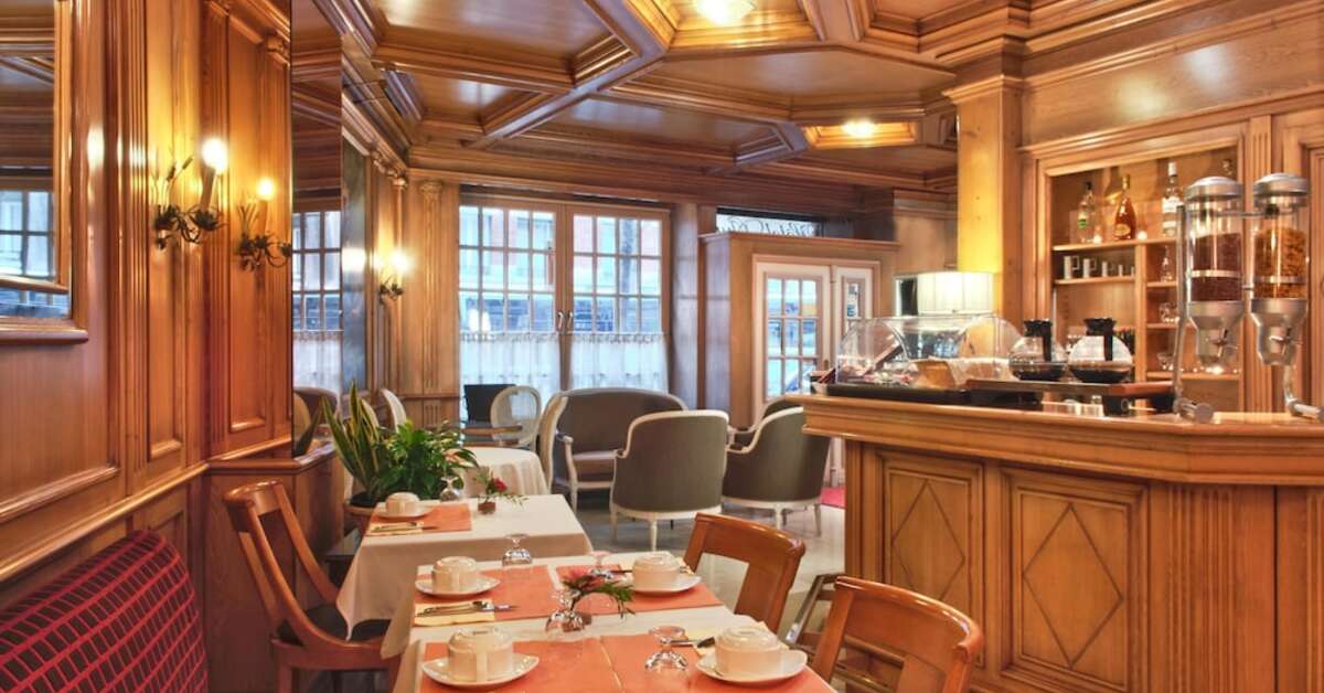 Een foto van de faciliteiten bij Hotel Murat