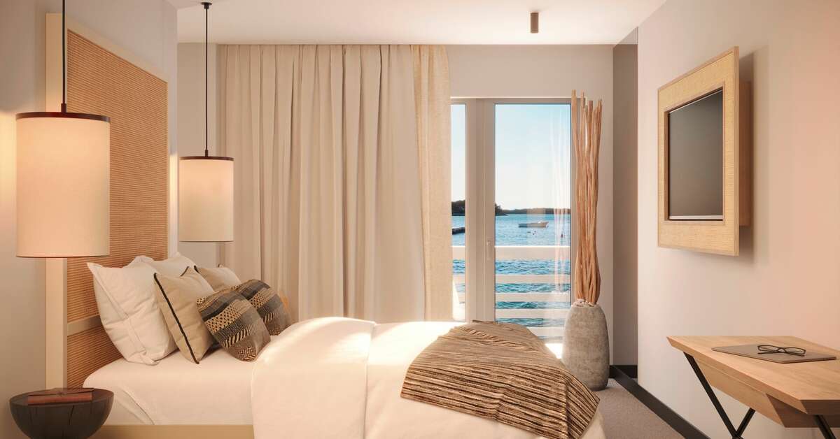 Een foto van Beach Bay Hvar Hotel