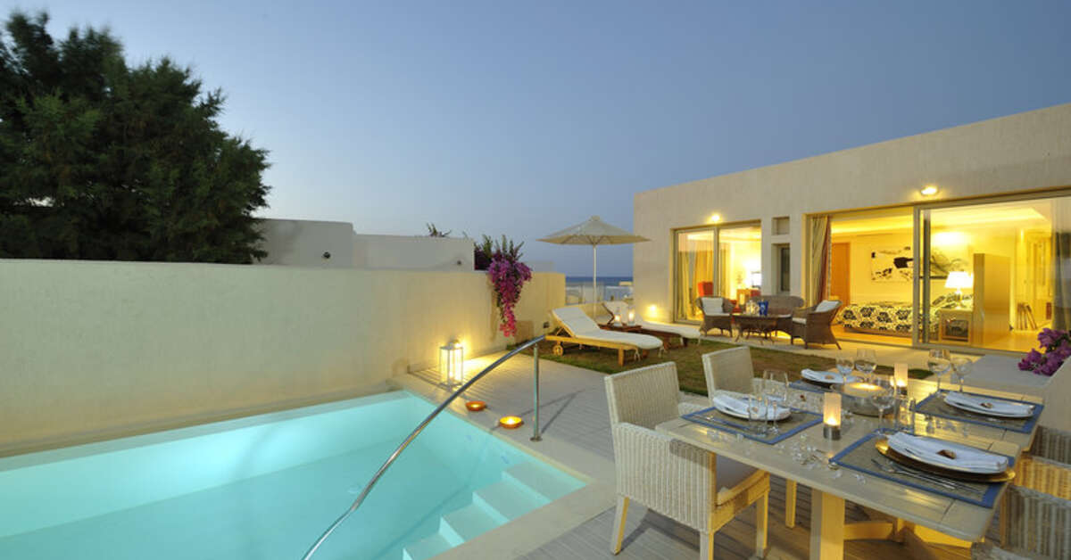 Een foto van Knossos Beach Bungalows & Suites
