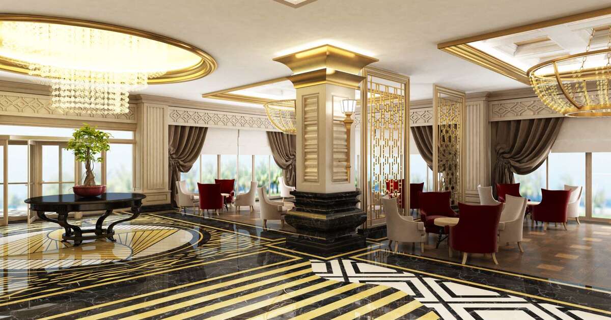 Een foto van het interieur van Mary Palace Resort & Spa