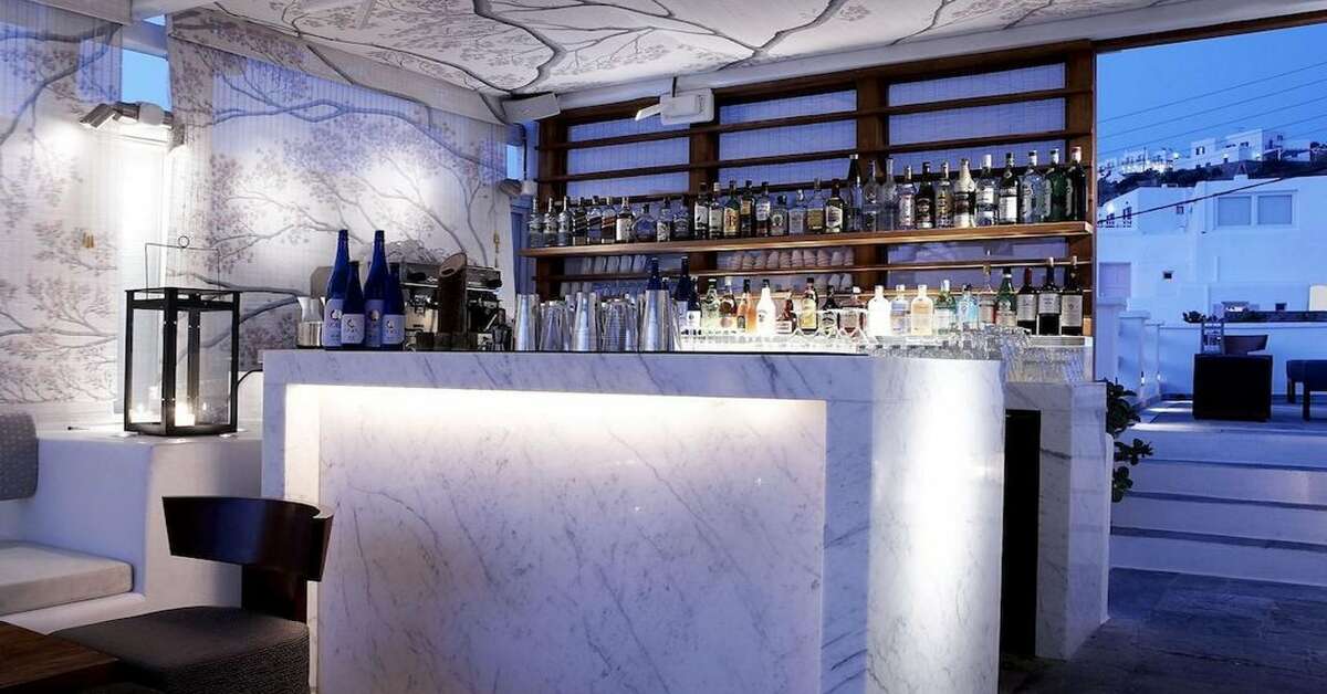 Een foto van de faciliteiten bij Belvedere Hotel Mykonos