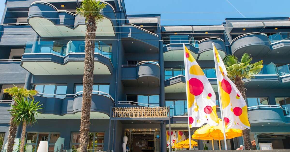 Een foto van de buitenkant van Mediterranean Resort