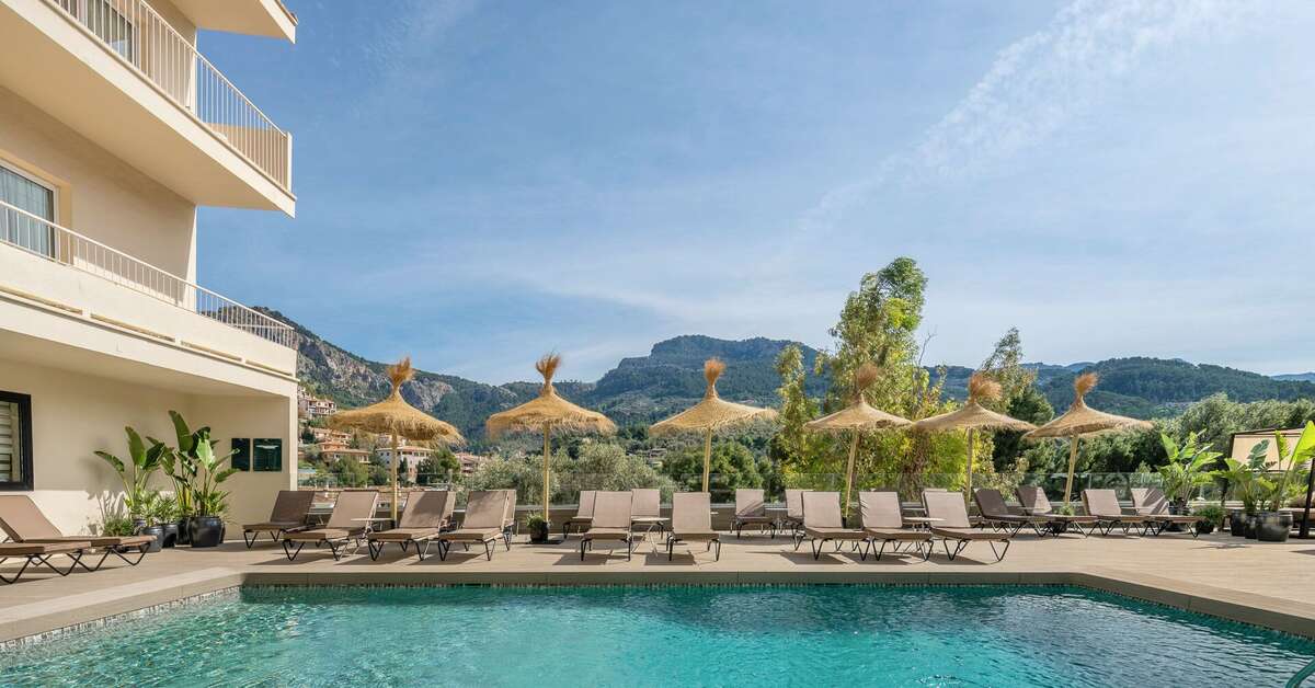 Een foto van het zwembad bij Hotel Eden Nord