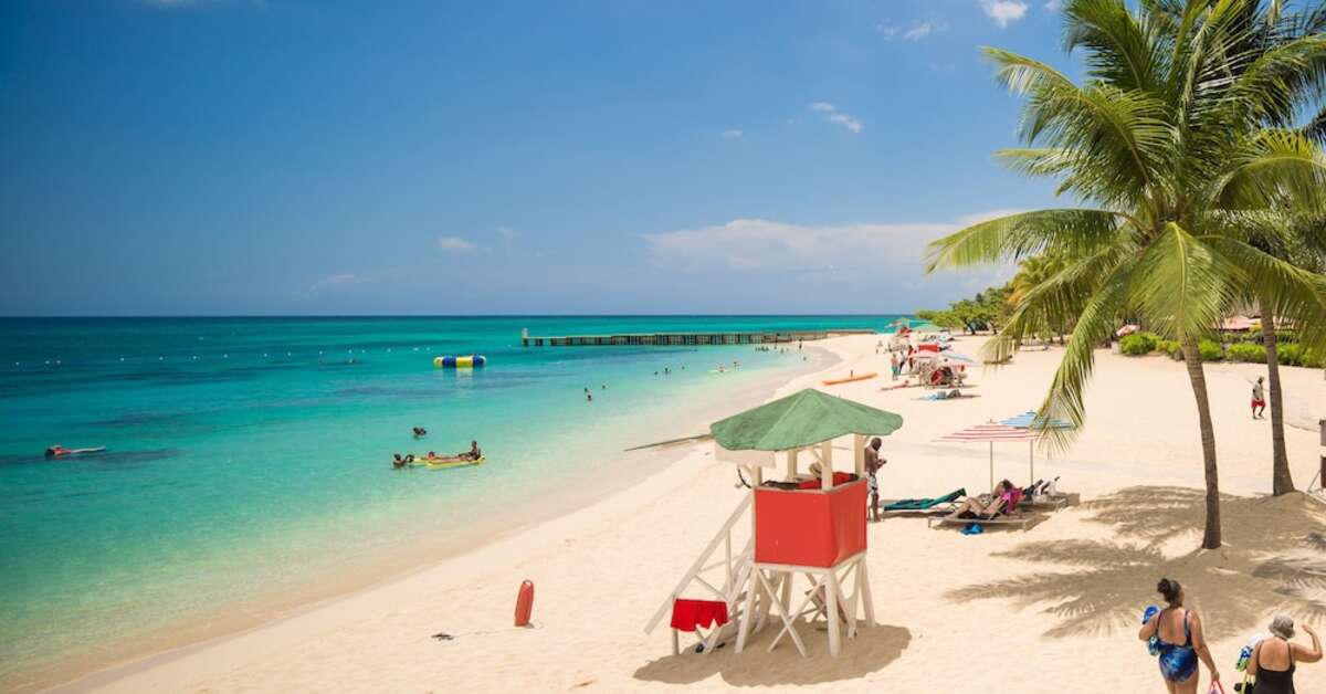 Een foto van het strand bij Deja Resort