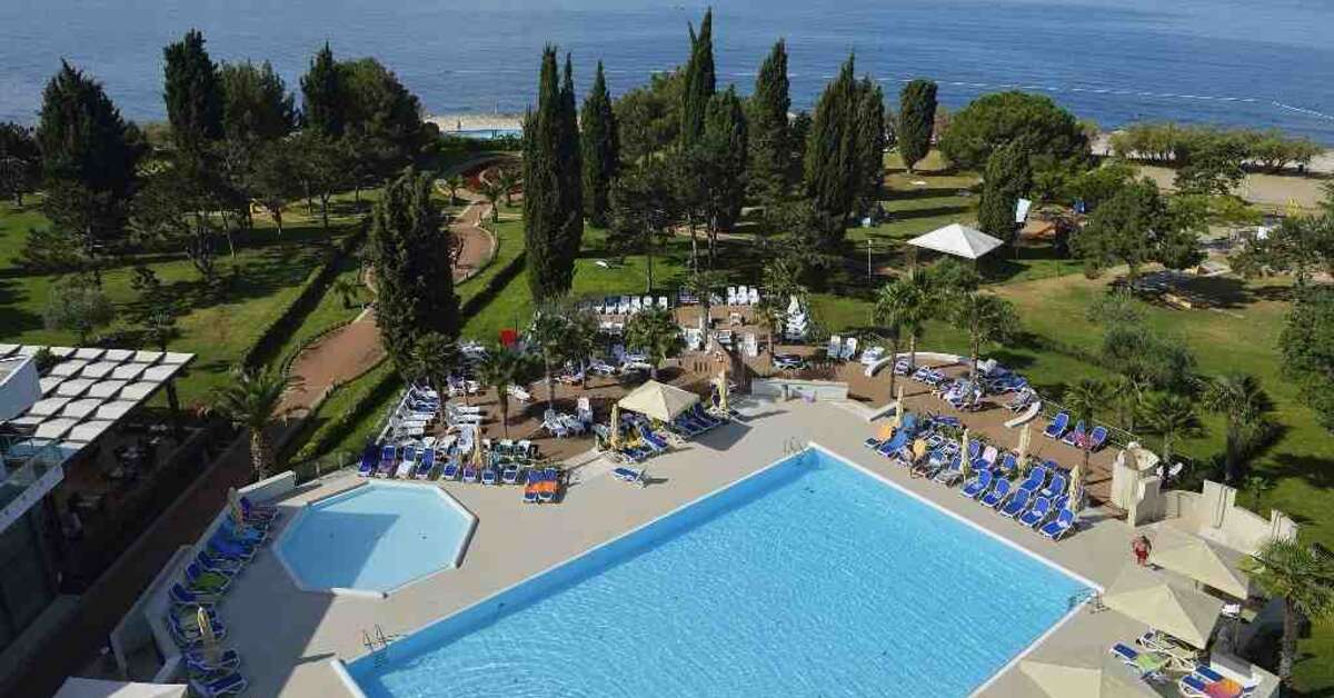 Een foto van het zwembad bij Hotel Materada Plava Laguna