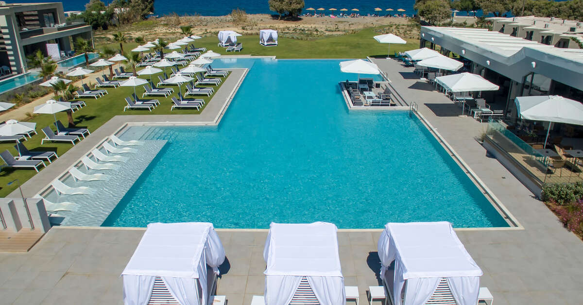 Een foto van het zwembad bij Myrion Beach Resort & Spa