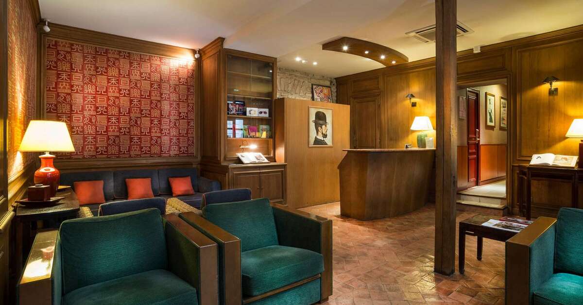 Een foto van het interieur van Hotel Lautrec Opera