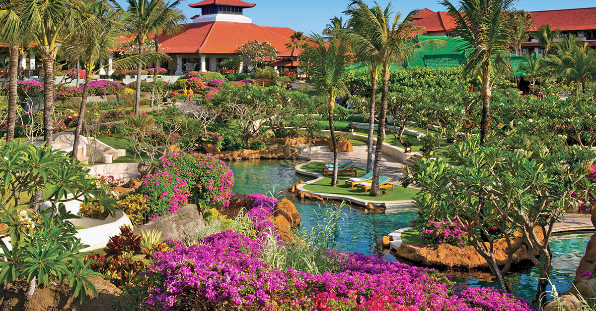 Ein Foto vom Pool im Grand Hyatt Bali