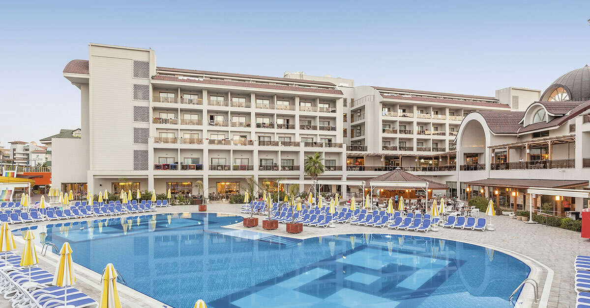 Een foto van het zwembad bij Seher Sun Palace Resort & Spa