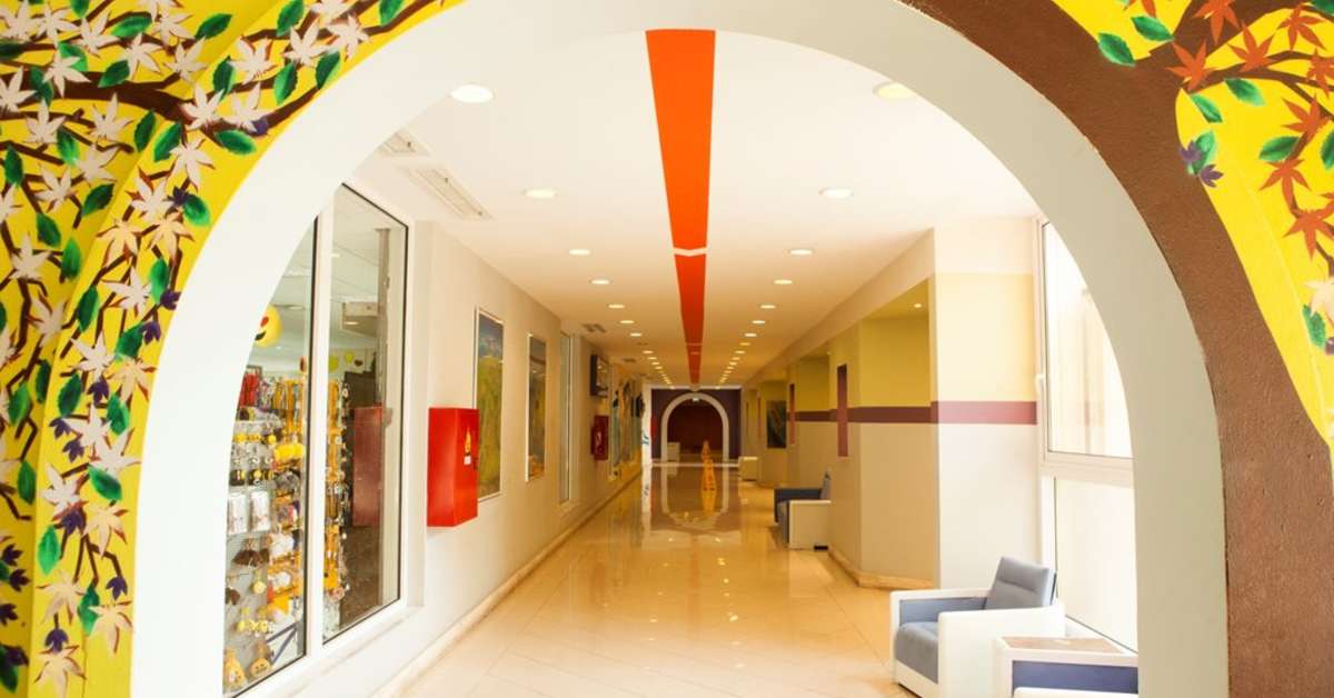 Een foto van het interieur van Esperides Beach Family Resort