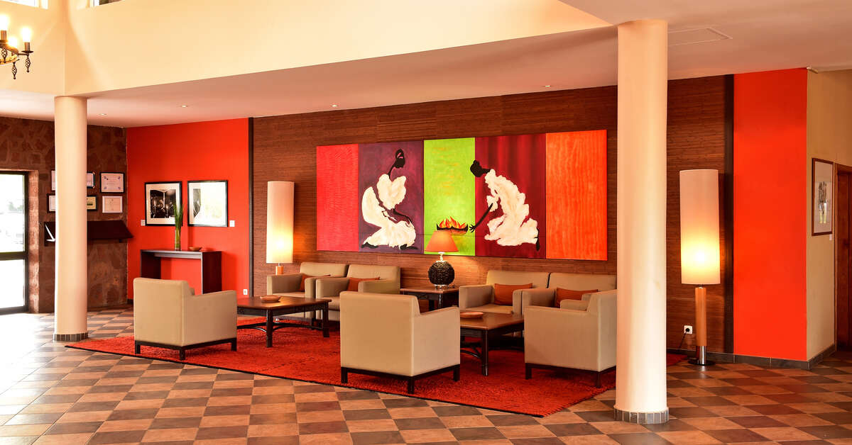 Een foto van het interieur van Pestana Tropico