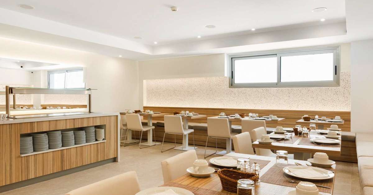 Een foto van de faciliteiten bij Metropolitan Playa JUKA Aparthotel