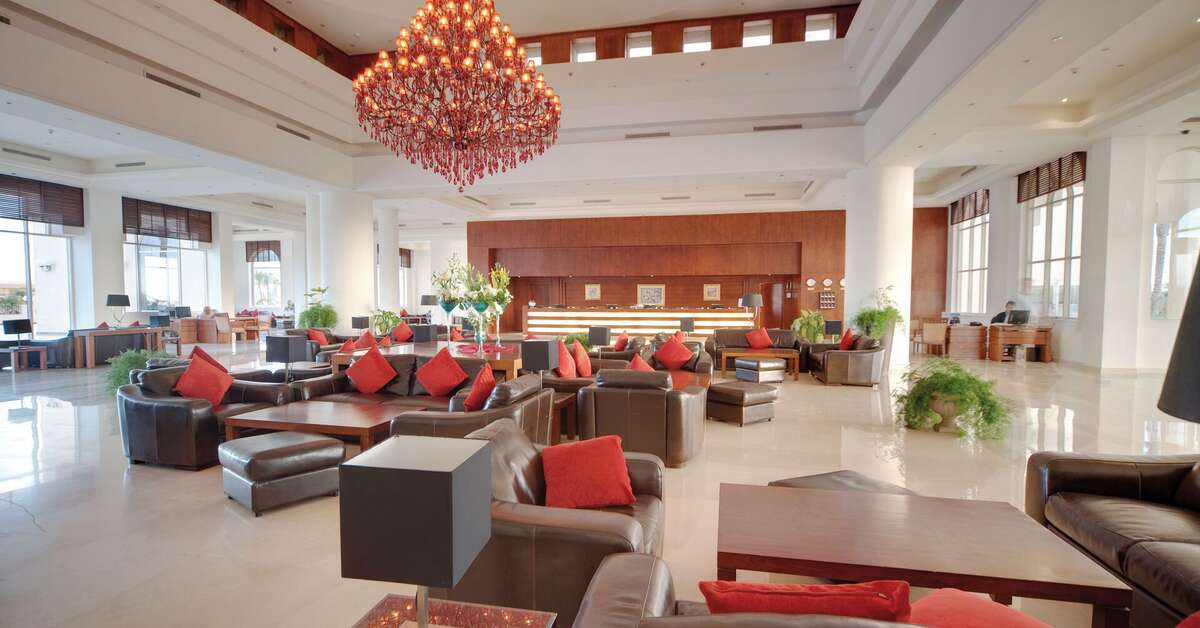Ein Foto vom Innenbereich im Cleopatra Luxury Resort Makadi Bay