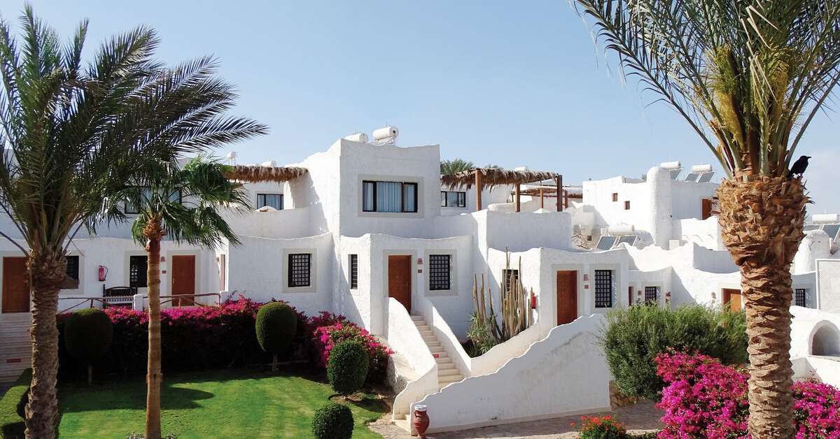 Een foto van de buitenkant van Sharm Club Beach Resort