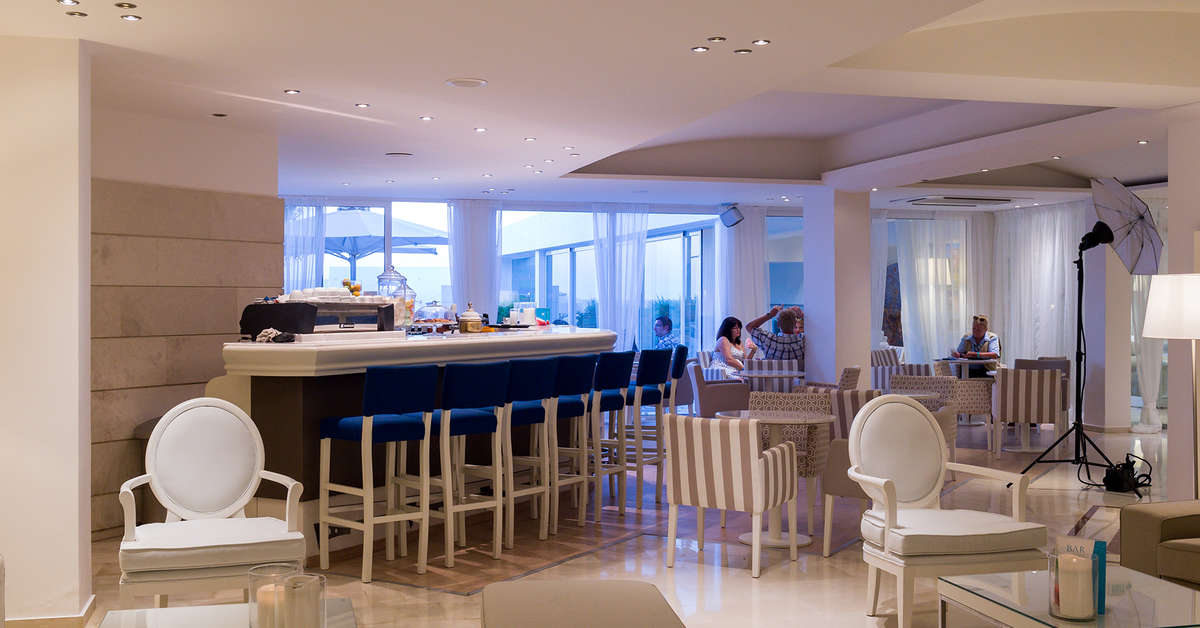Een foto van de faciliteiten bij Knossos Beach Bungalows & Suites