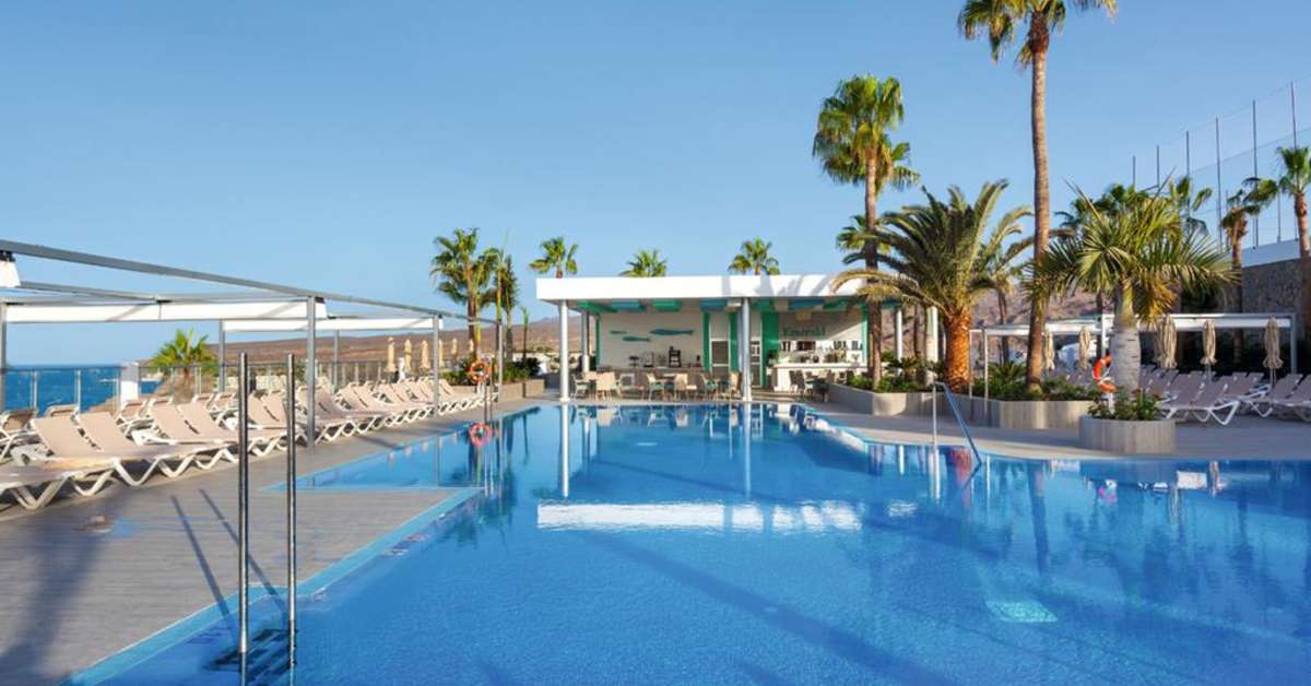 Ein Foto vom Pool im Riu VistaMar