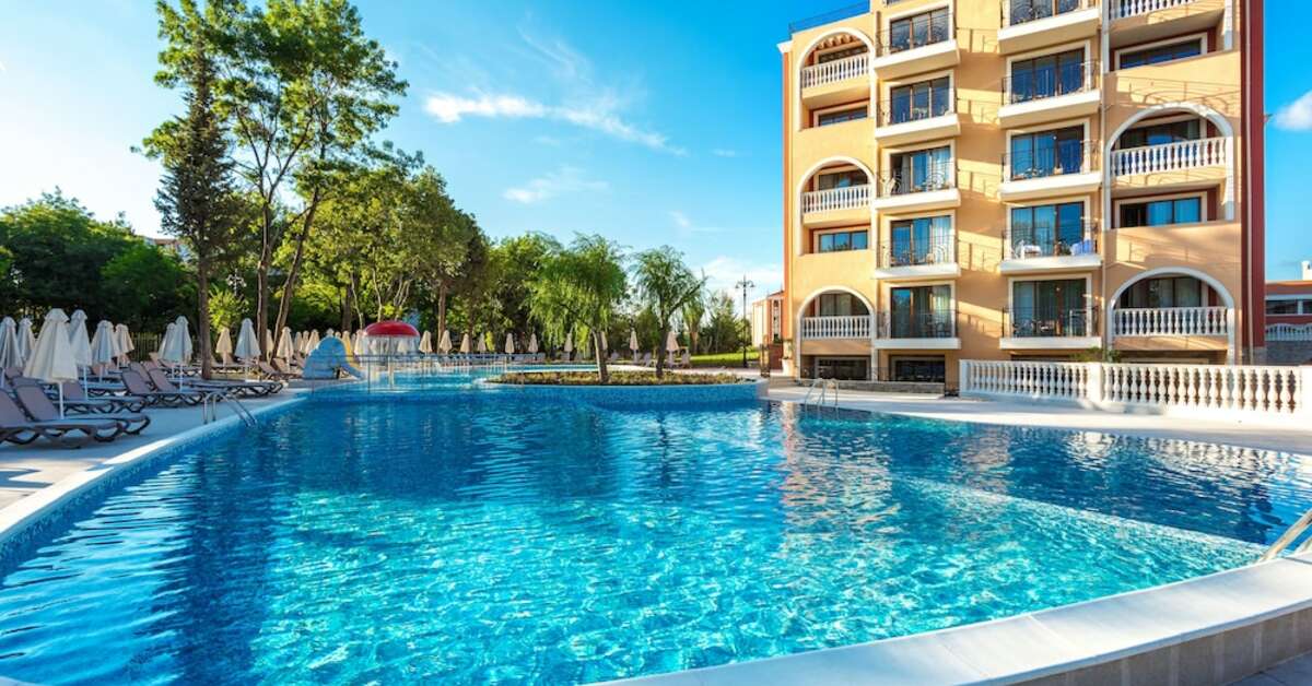 Een foto van het zwembad bij Festa Via Pontica Resort